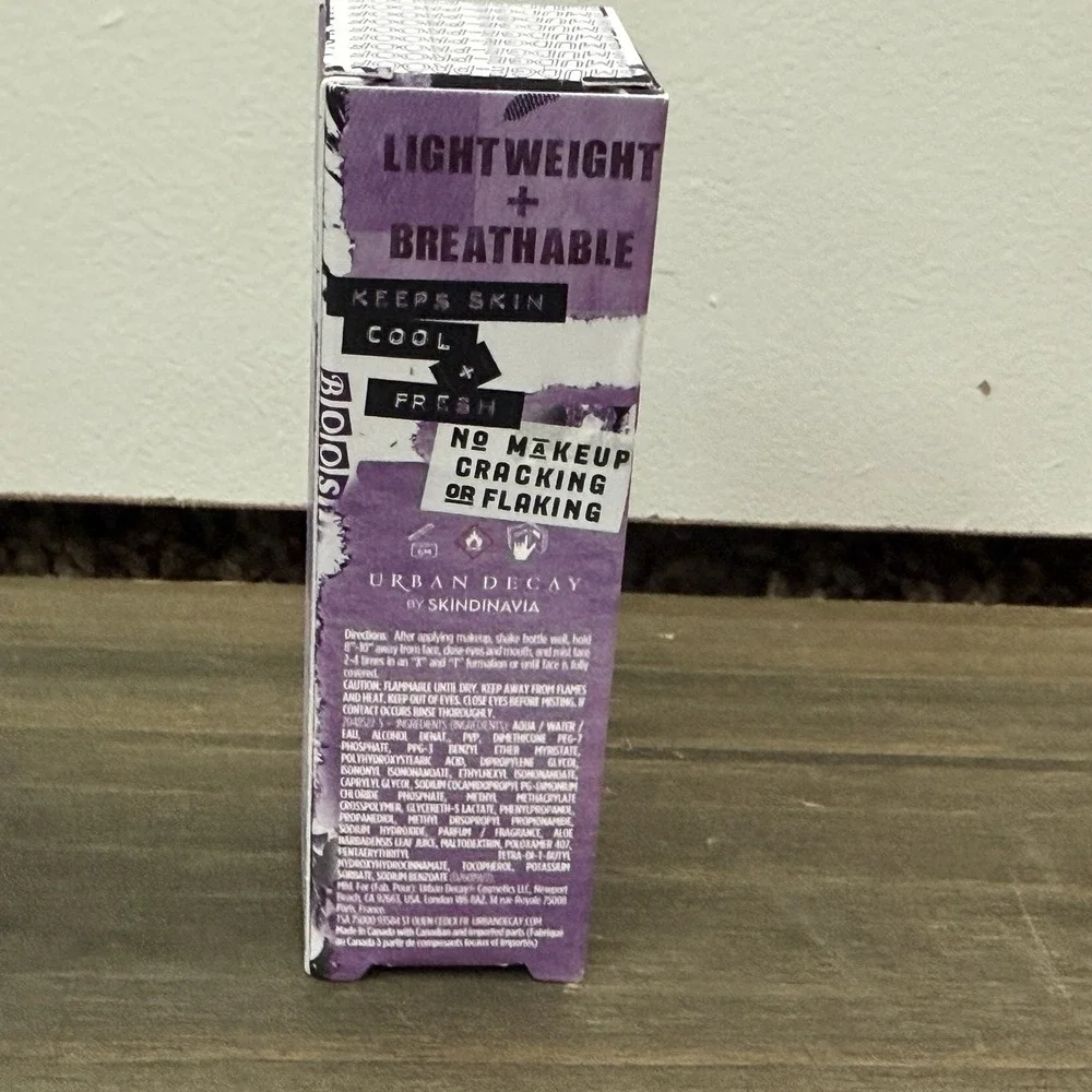 Urban Decay All Nighter Makeup Setting Spray, Travel Mini, 15 ml./.5 fl.oz. BNIB